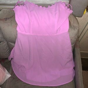 Nice sheer purple sun dress
